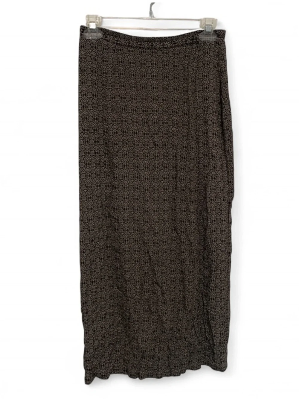 Y2K Old Navy Gray Boho Patterned Midi Skirt